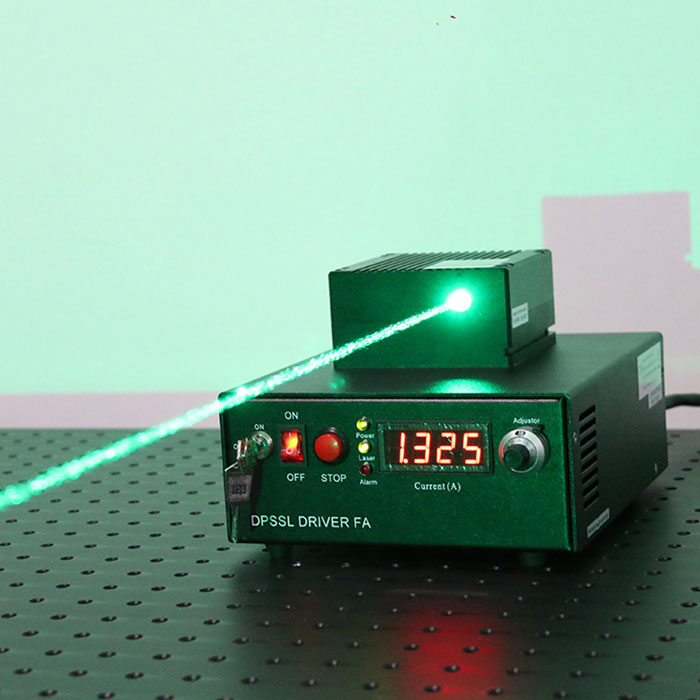 530nm±2nm 4000mW CW laser green solid state laser system